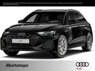 Używany Audi A3 S-Line 204 KM (150 kW) 2025 Czarny Sedan/Limuzyna