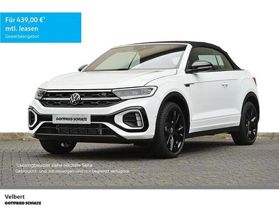 Gebraucht VW T-Roc Cabriolet R-line 150 PS (110 kW) 2025 Weiß Cabrio
