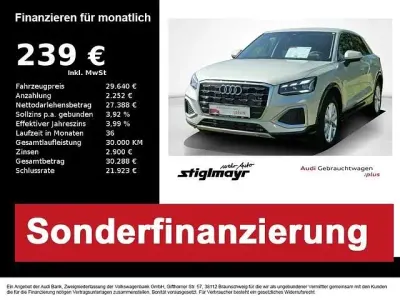 Gebraucht Audi Q2 Advanced Plus 150 PS (110 kW) 2025 Tausilber metallic SUV