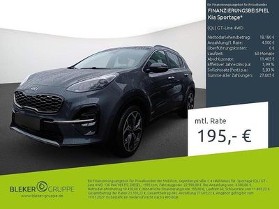 Usata Kia Sportage GT-Line 185 CV (136 kW) 2021 Grigio SUV