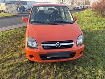 Rot Gebraucht 2005 Opel Agila Kleinwagen | 1.400 €