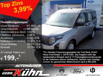 Gebraucht Ford Tourneo Courier Trend 125 PS (91 kW) 2025 Silber Van / Kleinbus