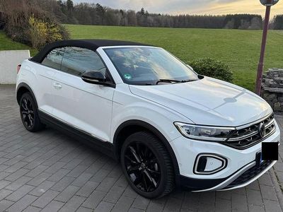 Gebraucht VW T-Roc Cabriolet 150 PS (110 kW) 2022 Weiß Cabrio