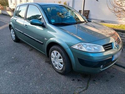Gebraucht Renault Mégane II 98 PS (72 kW) 2003 Grün Kleinwagen