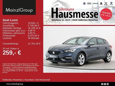Gebraucht Seat Leon FR 204 PS (150 kW) 2022 Magnetic grau metallic (metallic) Limousine