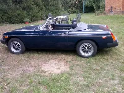 Usata MG B 90 CV (66 kW) 1975 Blu Cabrio