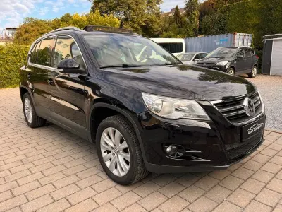 Gebraucht VW Tiguan Team 150 PS (110 kW) 2010 Schwarz SUV