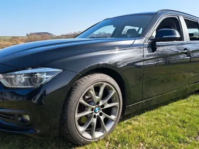 Usata BMW 318 Performance 150 CV (110 kW) 2016 Nero Station wagon