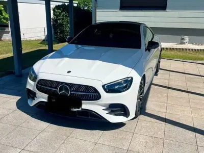 Gebraucht Mercedes E200 AMG line 197 PS (144 kW) 2023 Weiß Coupé