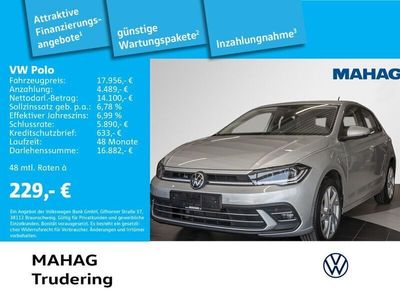 Silber Gebraucht 2022 VW Polo Style Limousine | 19.980 € (Etwas zu teuer)