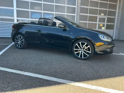 Gebraucht VW Golf Cabriolet 122 PS (89 kW) 2015 Schwarz Cabrio