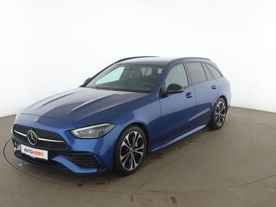 Gebraucht Mercedes C300 AMG line 265 PS (194 kW) 2022 Blau Kombi