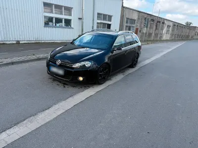 Gebraucht VW Golf VII Highline 160 PS (117 kW) 2012 Schwarz Kombi