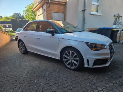Usata Audi A1 Sportback S-Line 122 CV (89 kW) 2013 Bianco Utilitaria