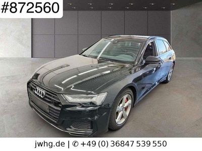 Occasion Audi A6 S-Line 367 PK (269 kW) 2022 Zwart Stationwagen