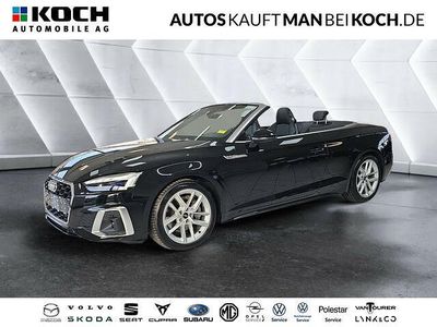 Gebraucht Audi A5 Cabriolet S-Line 265 PS (194 kW) 2022 Schwarz Cabrio