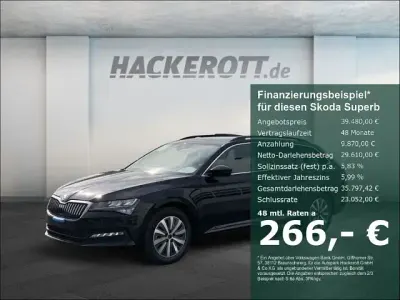 Gebraucht Skoda Superb Ambition 150 PS (110 kW) 2024 Grau Kombi