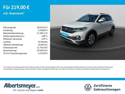 Usata VW T-Cross Active 110 CV (80 kW) 2022 Grigio SUV