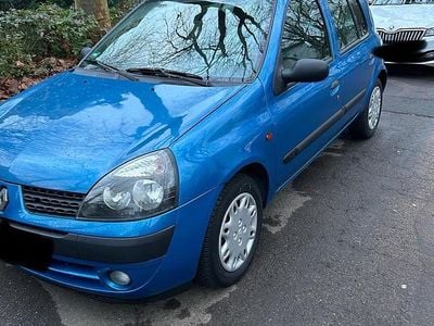 Gebraucht Renault Clio II 58 PS (42 kW) 2002 Blau Kleinwagen