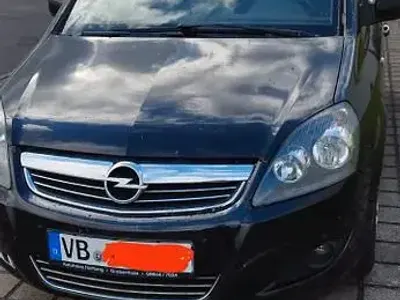 Gebraucht Opel Zafira Family 140 PS (102 kW) 2011 Schwarz Van / Kleinbus
