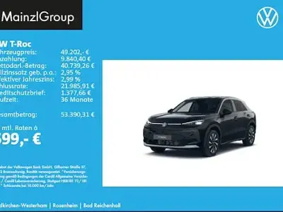 Neu VW T-Roc Cabriolet Style 150 PS (110 kW) 2026 Schwarz SUV