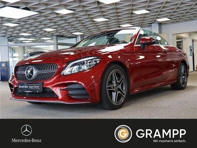 Gebraucht Mercedes C220 AMG line 194 PS (142 kW) 2022 Rot Cabrio