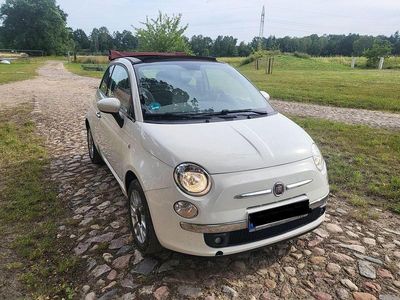 Usata Fiat 500C 69 CV (50 kW) 2013 Bianco Cabrio