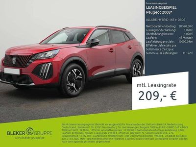 Nuova Peugeot 2008 Allure 145 CV (106 kW) 2026 Nero SUV