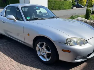 Gebraucht Mazda MX5 110 PS (80 kW) 2005 Silber Cabrio