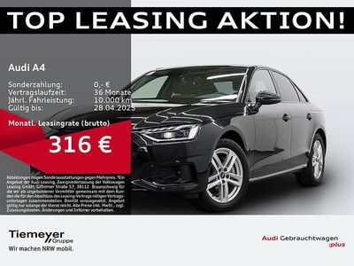 Gebraucht Audi A4 Advanced 204 PS (150 kW) 2024 Mythosschwarz metallic Limousine