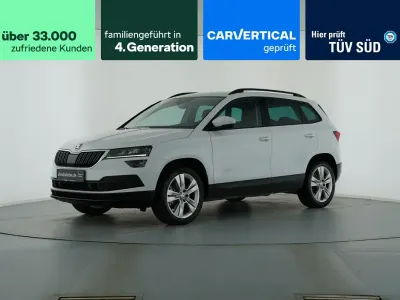 Gebraucht Skoda Karoq Style 150 PS (110 kW) 2018 Moonweiss metallic SUV