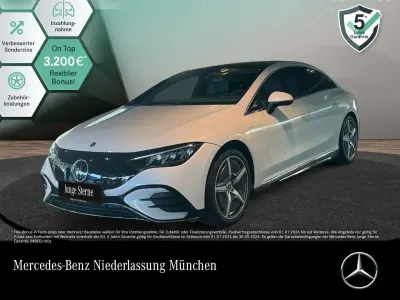 Używany Mercedes EQE300 AMG 180 kW (245 KM) 2024 Biały Sedan/Limuzyna
