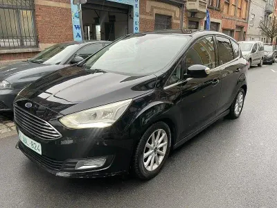 Gebraucht Ford C-MAX Titanium 125 PS (91 kW) 2016 Schwarz Van / Kleinbus