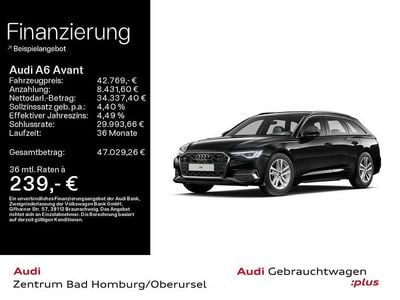 Gebraucht Audi A6 Advanced Plus 204 PS (150 kW) 2025 Mythosschwarz metallic Kombi