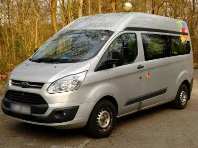 Gebraucht Ford Transit Custom 101 PS (74 kW) 2016 Silber Van / Kleinbus