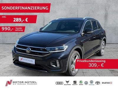 Brugt VW T-Roc R-line 110 HK (80 kW) 2023 Sort SUV