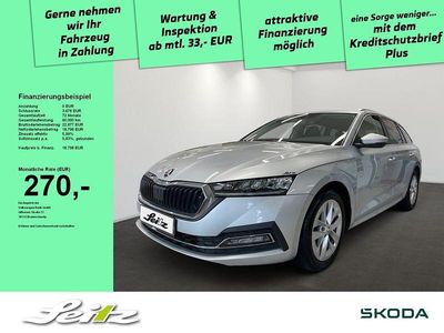 Gebraucht Skoda Octavia First Edition 150 PS (110 kW) 2021 Silber Kombi
