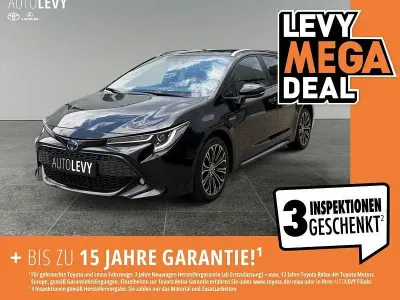 Gebraucht Toyota Corolla Team 184 PS (135 kW) 2021 Mysticschwarz mica Kombi