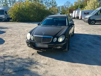 Brugt Mercedes E280 2008 Sort Stationcar