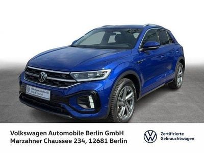 Begagnad VW T-Roc R-line 150 HK (110 kW) 2025 Blå SUV