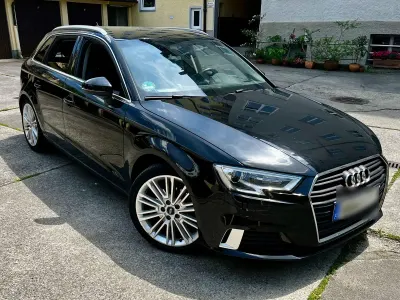 Gebraucht Audi A3 Sport 150 PS (110 kW) 2018 Schwarz Limousine