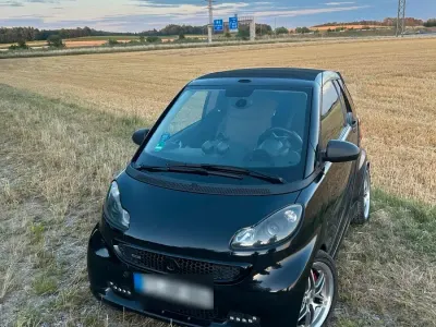Gebraucht Smart ForTwo Cabrio Brabus 96 PS (70 kW) 2010 Schwarz Cabrio