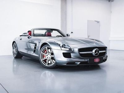 Second-hand Mercedes SLS AMG AMG 571 CP (419 kW) 2012 Argintiu Cabrio