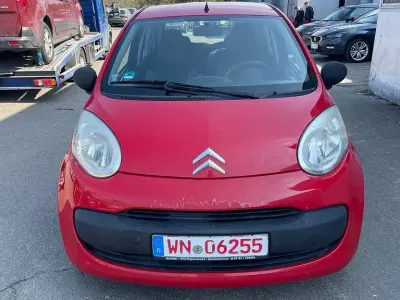 Brugt Citroën C1 Advance 68 HK (50 kW) 2008 Rød Hatchback