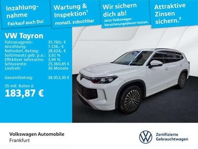 Gebraucht VW Tayron Life 150 PS (110 kW) 2025 Weiß SUV