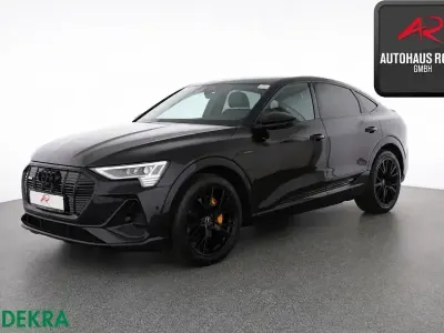 Gebraucht Audi e-tron Sportback S-Line 300 kW (408 PS) 2023 Schwarz SUV
