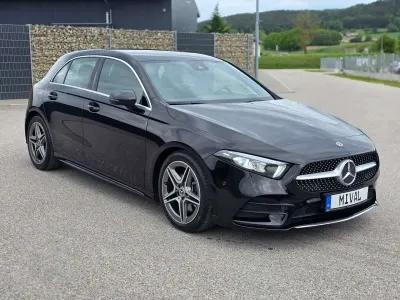 Używany Mercedes A220 AMG 190 KM (139 kW) 2019 Czarny Sedan/Limuzyna