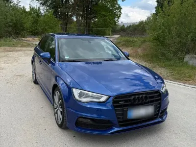 Gebraucht Audi A3 S-Line 184 PS (135 kW) 2016 Blau Limousine
