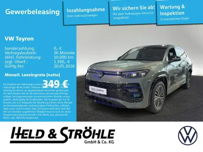 Ny VW Tayron R-line 193 HK (141 kW) 2026 Grøn SUV