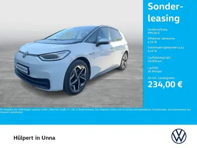 Gebraucht VW ID.3 Pro Performance 150 kW (204 PS) 2020 Weiß Kleinwagen